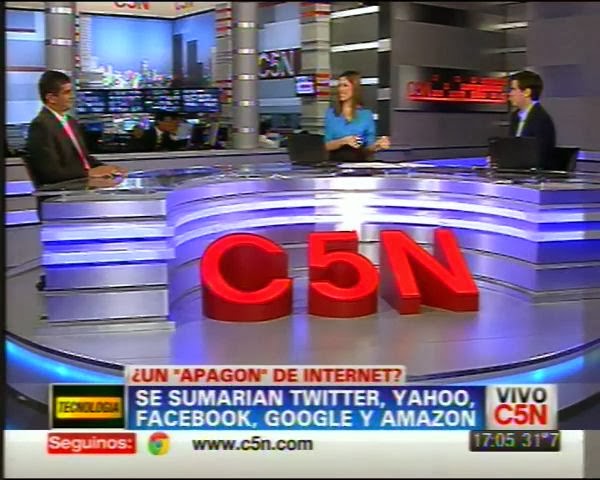 Hernán Racciatti - C5N - Daniela Ballesteros - Nicolá Magaldi
