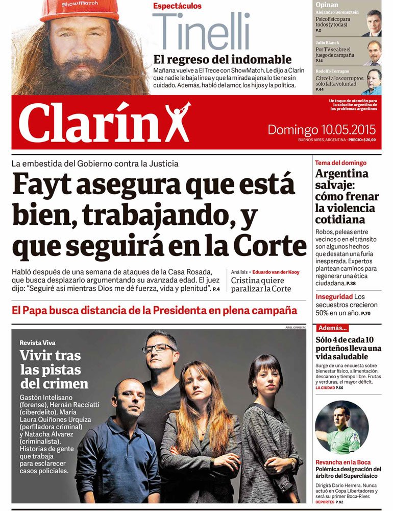 Investigación Digital - Hernán M. Racciatti Diario Clarin Revista Viva